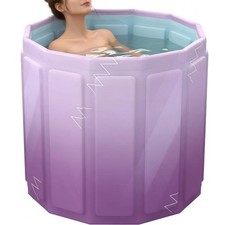Foldable Soaking Bathtub for