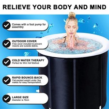 Portable Ice Bath Tub for Cold