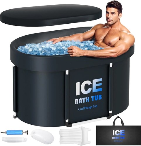 Ice bath tub - ice, lid