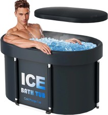 Ice Bath Tub with Lid for