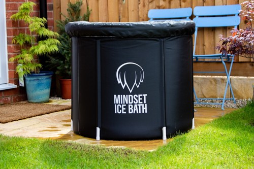 Large ice bath - ice, bath,